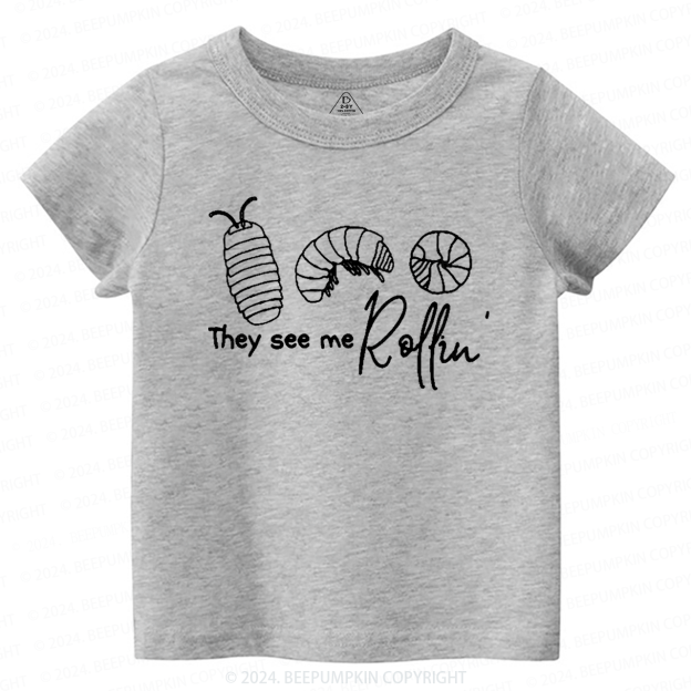 Roly Poly  Pill Bug Toddler&Kids Tees 7