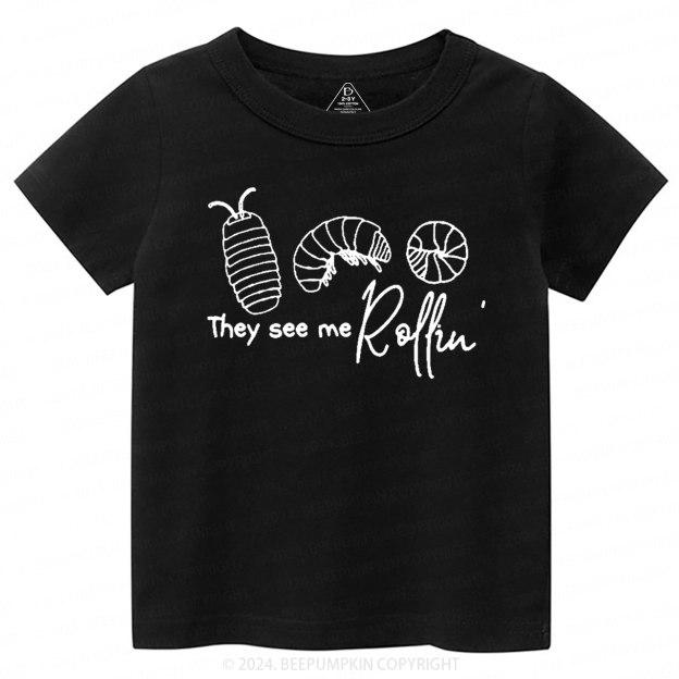 Roly Poly  Pill Bug Toddler&Kids Tees 7