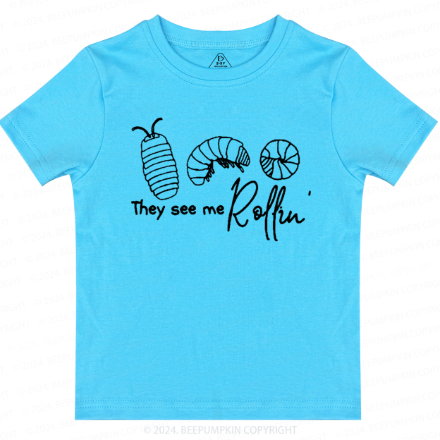 Roly Poly  Pill Bug Toddler&Kids Tees 7