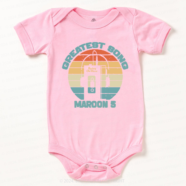 Pop Rock Band Baby Bodysuit 8