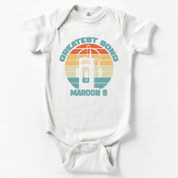 Pop Rock Band Baby Bodysuit 8