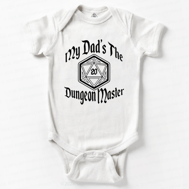 My Dad's The DM Baby Bodysuit 7