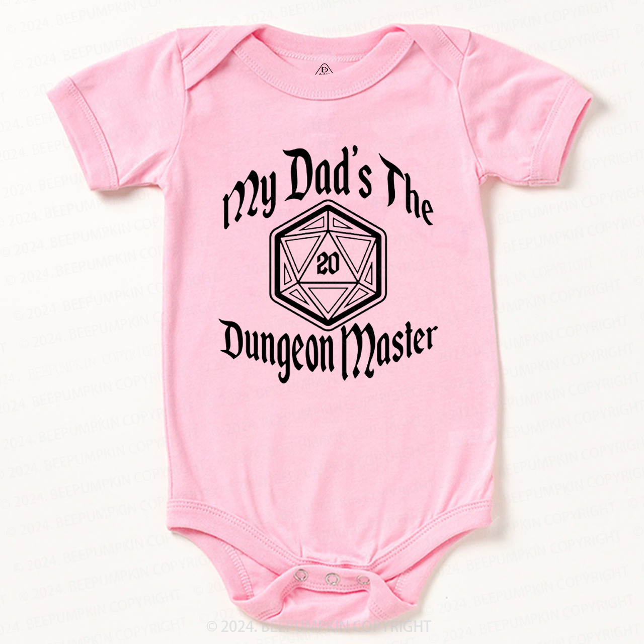 My Dad's The DM Baby Bodysuit 7