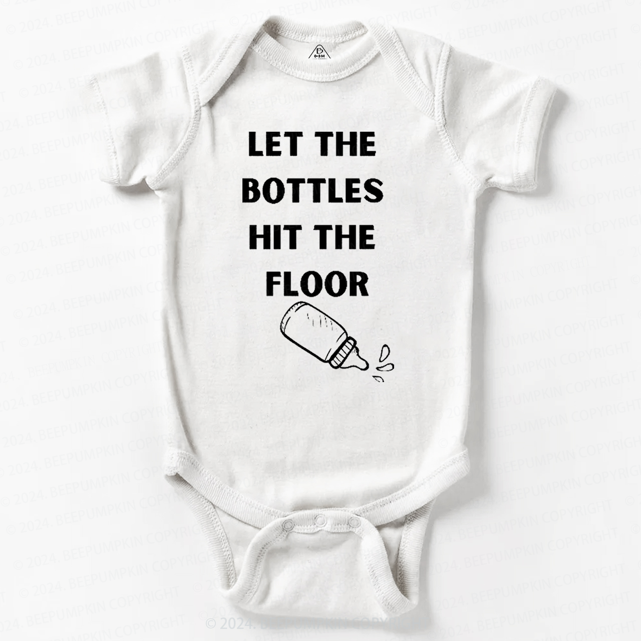 Let the Bottles Hit the Floor Baby Bodysuit 7