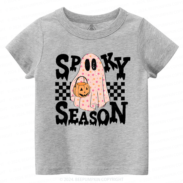 Happy Halloween Spooky Season Toddler&Kids Tees 