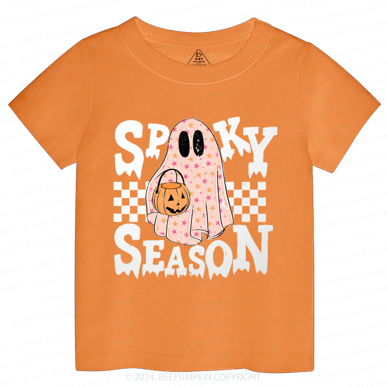 Happy Halloween Spooky Season Toddler&Kids Tees 