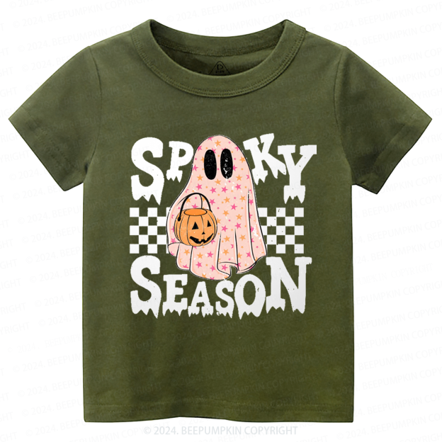Happy Halloween Spooky Season Toddler&Kids Tees 