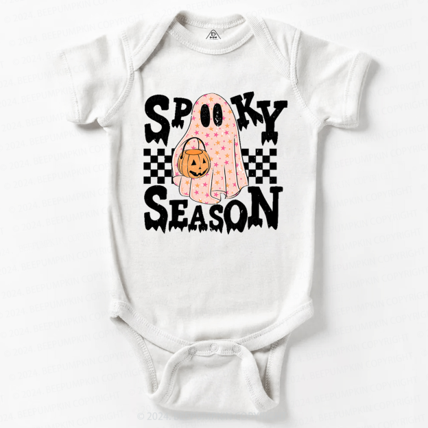 Happy Halloween Spooky Season Baby Bodysuits 