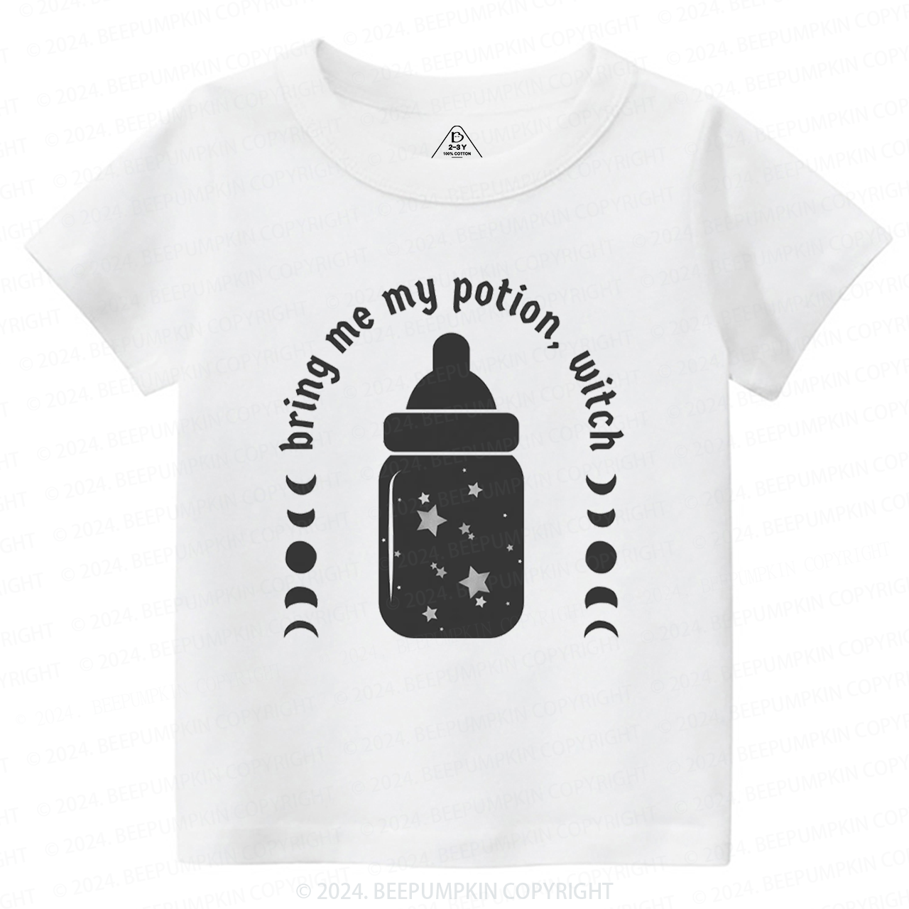 Ghoul Punk Witch Toddler&Kids Tees 7