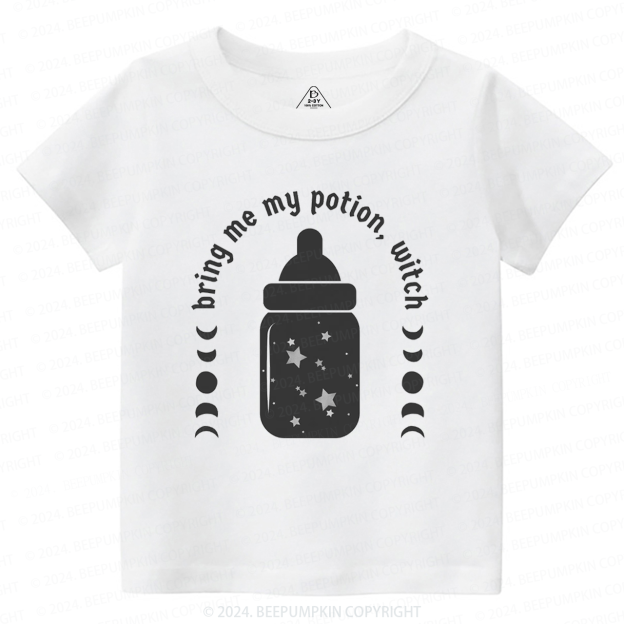 Ghoul Punk Witch Toddler&Kids Tees 7