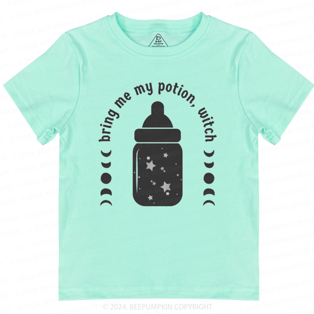 Ghoul Punk Witch Toddler&Kids Tees 7