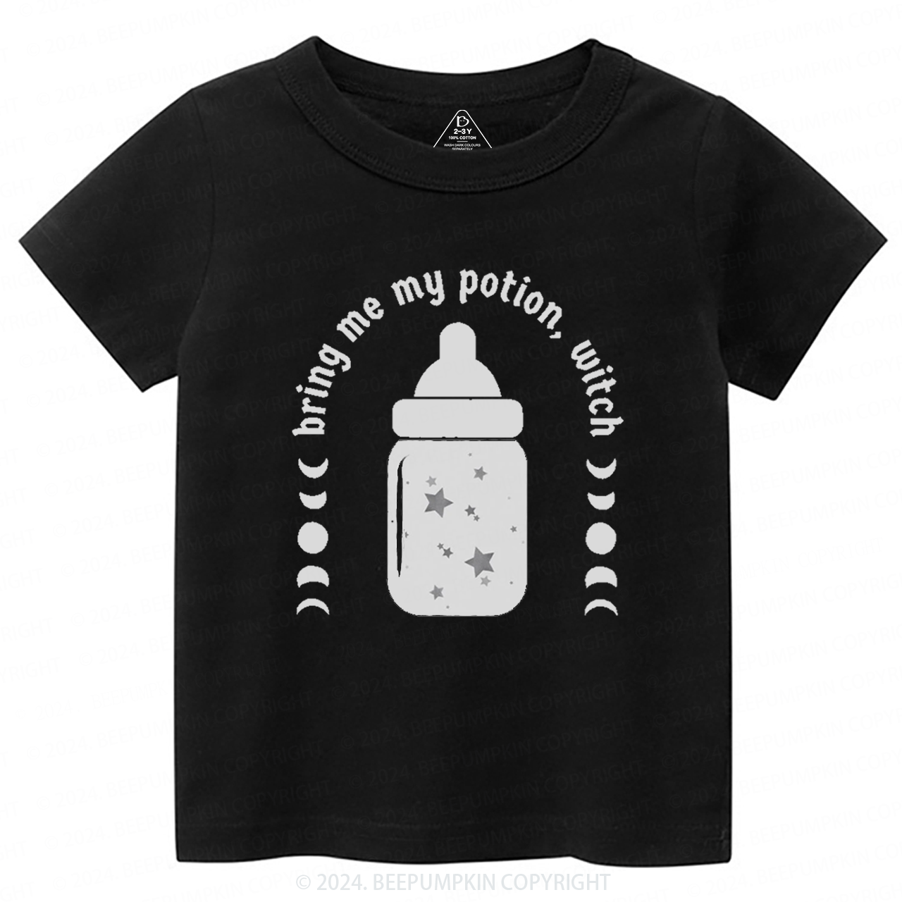 Ghoul Punk Witch Toddler&Kids Tees 7