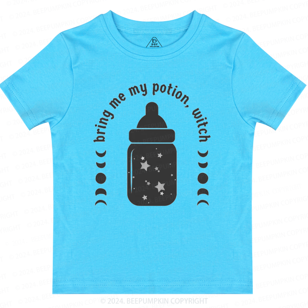 Ghoul Punk Witch Toddler&Kids Tees 7