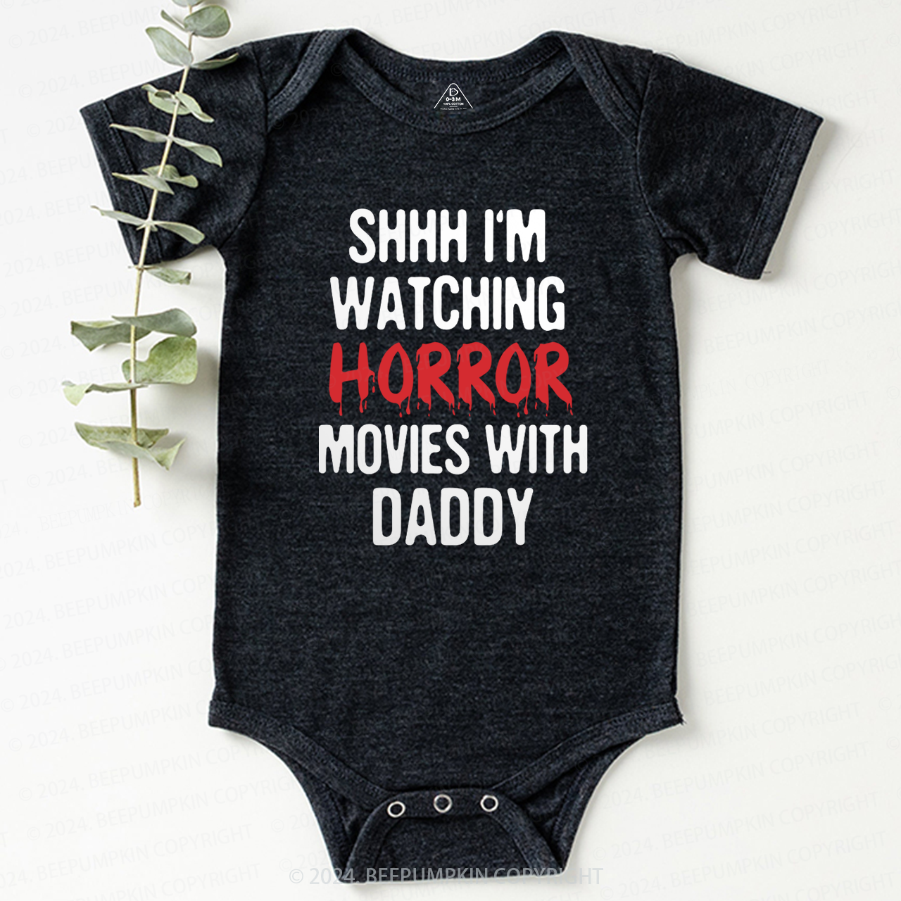 Personalized Horror Movies With XXX Baby Bodysuit 7