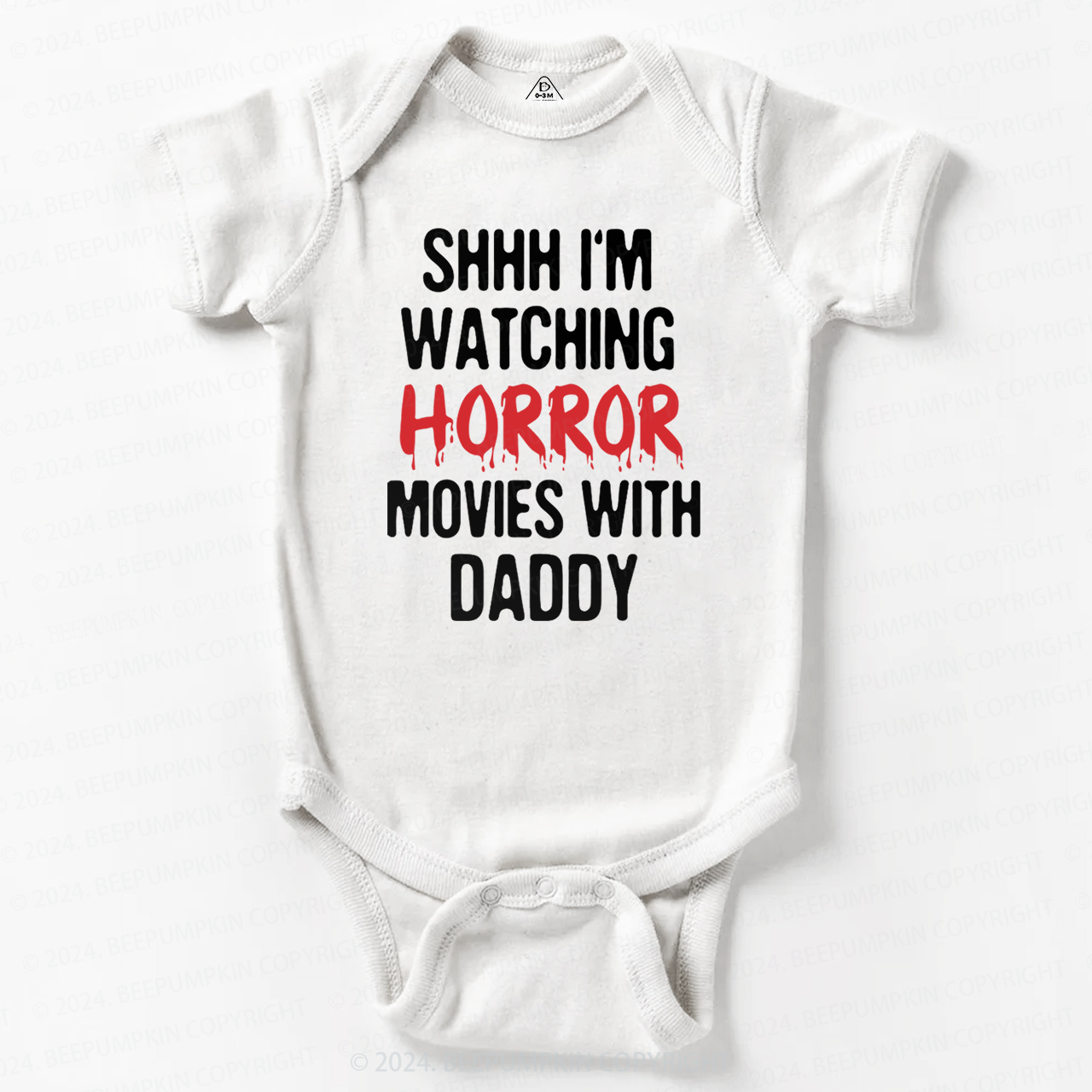 Personalized Horror Movies With XXX Baby Bodysuit 7