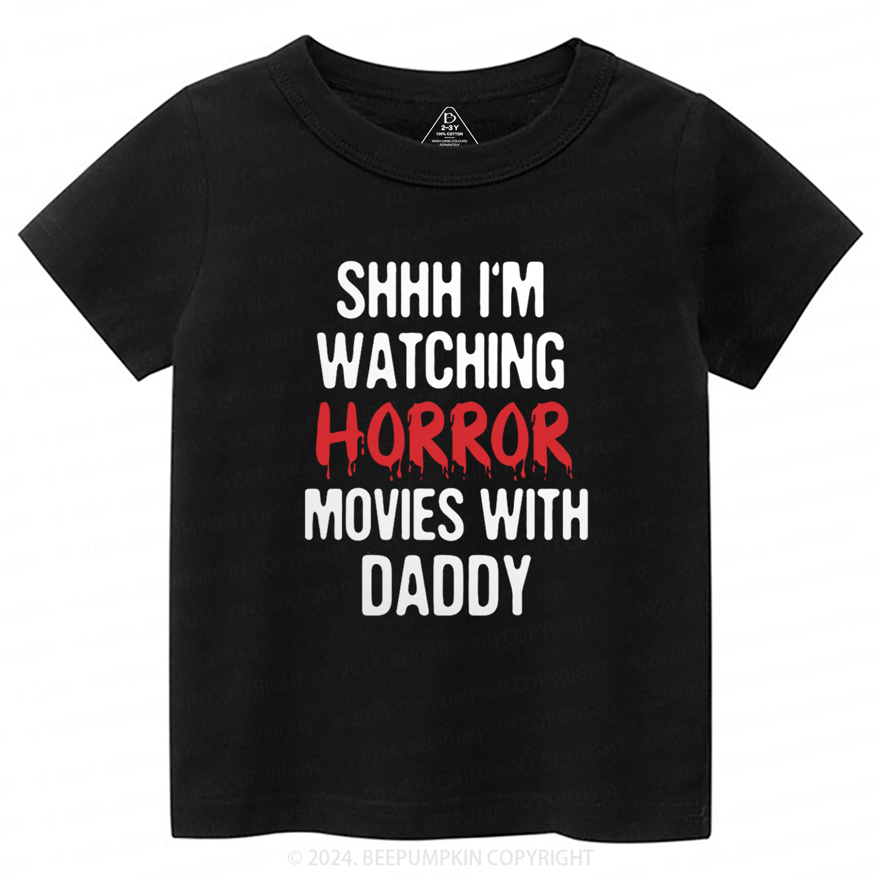 Personalized Horror Movies With XXX Toddler&Kids Tees 7