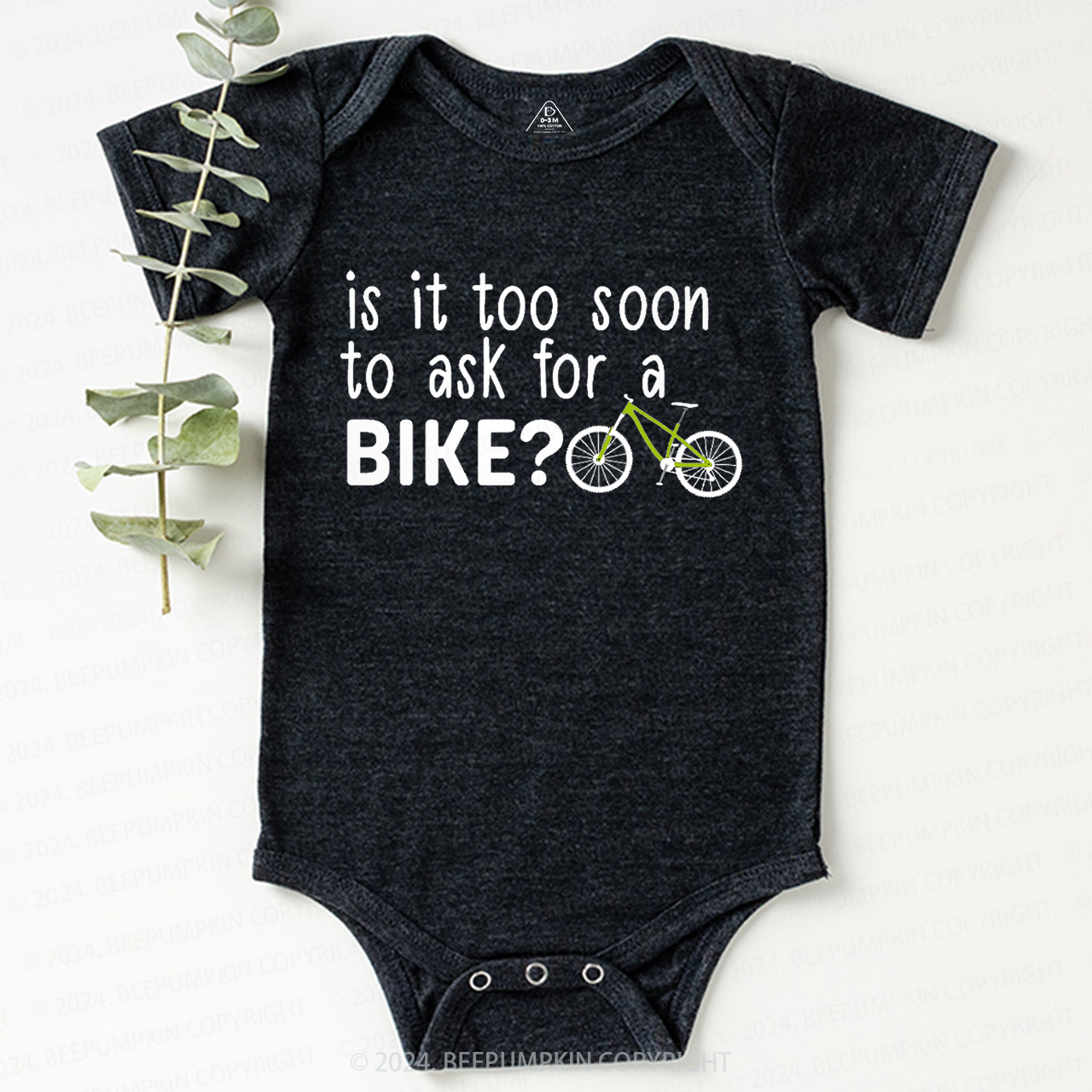 Is It Too Soon To Ask For A Bike Baby Bodysuit 7