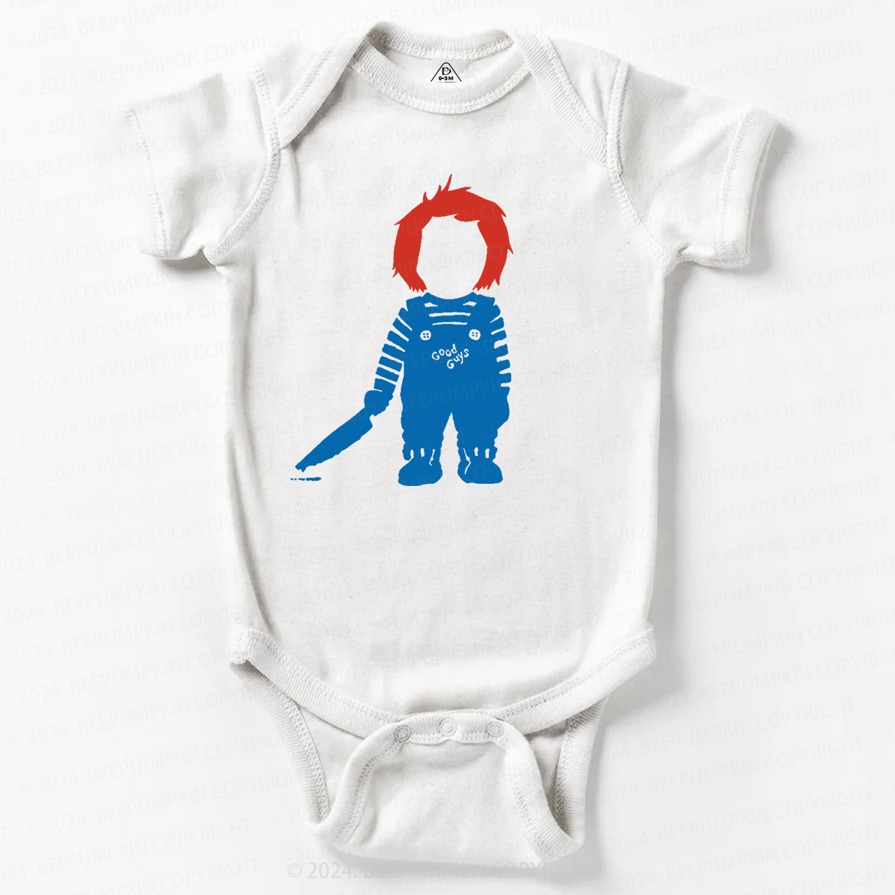 Horror Themed Baby Bodysuit 7