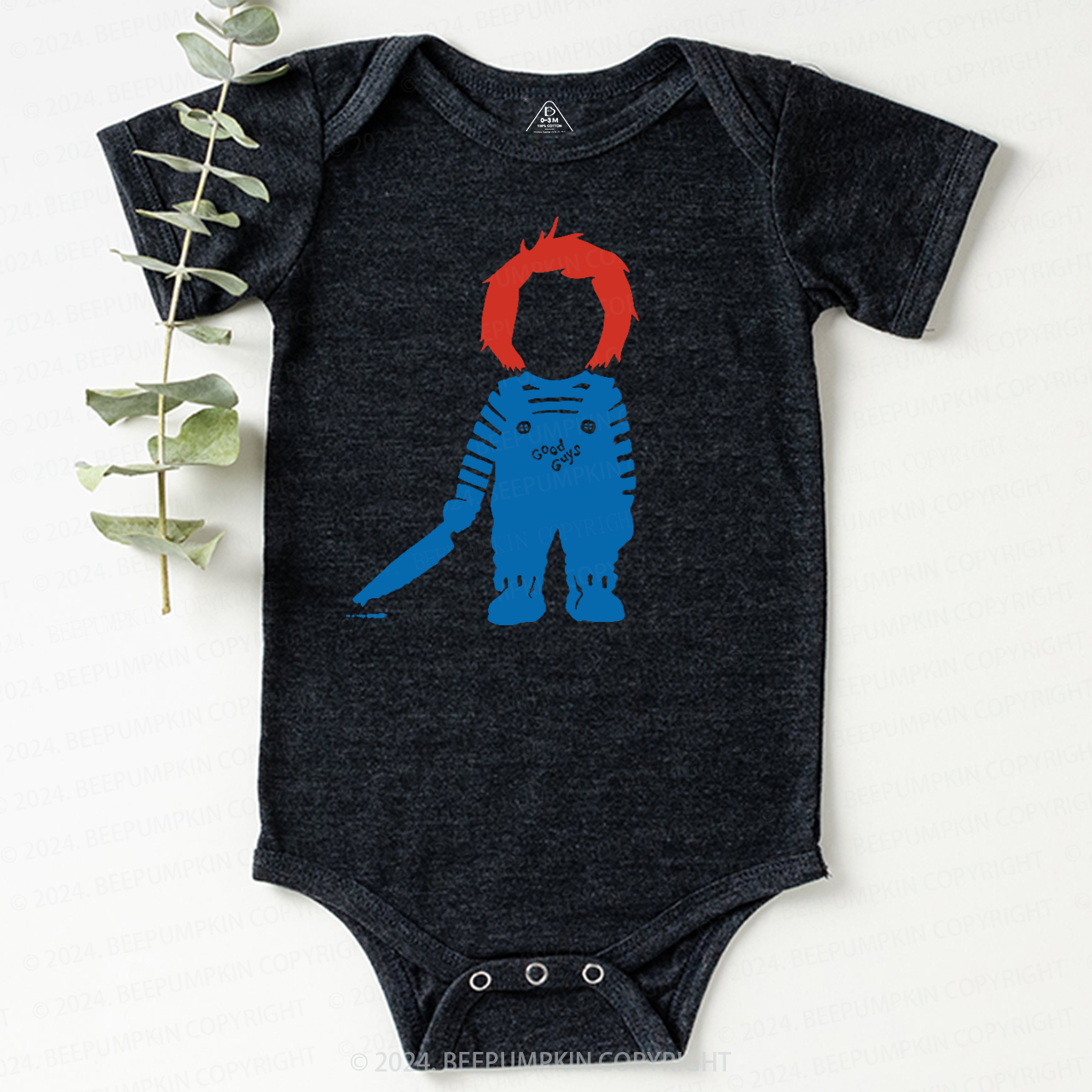 Horror Themed Baby Bodysuit 7