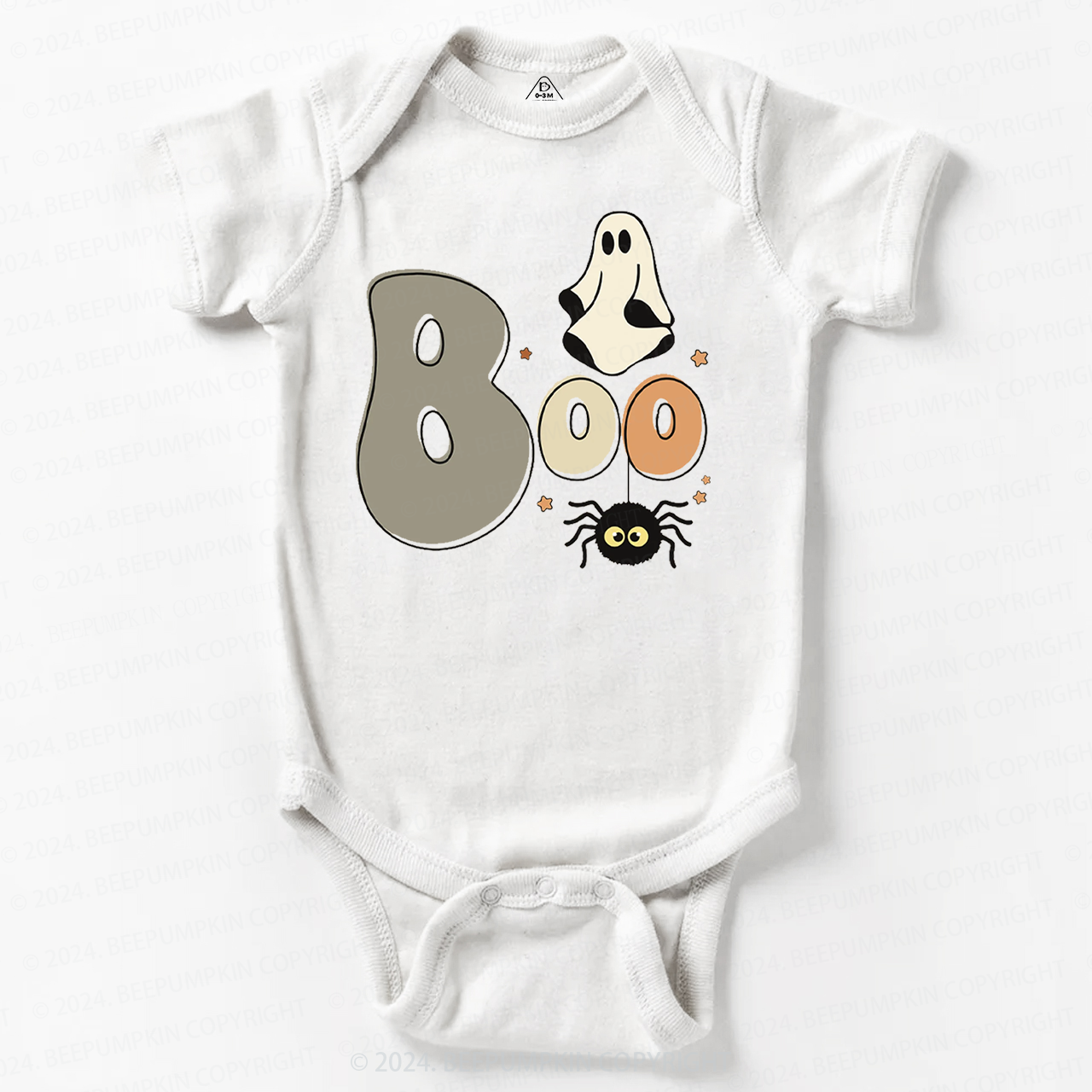 Cute Halloween Boo Baby Bodysuits 