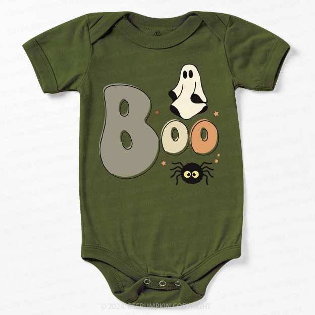 Cute Halloween Boo Baby Bodysuits 