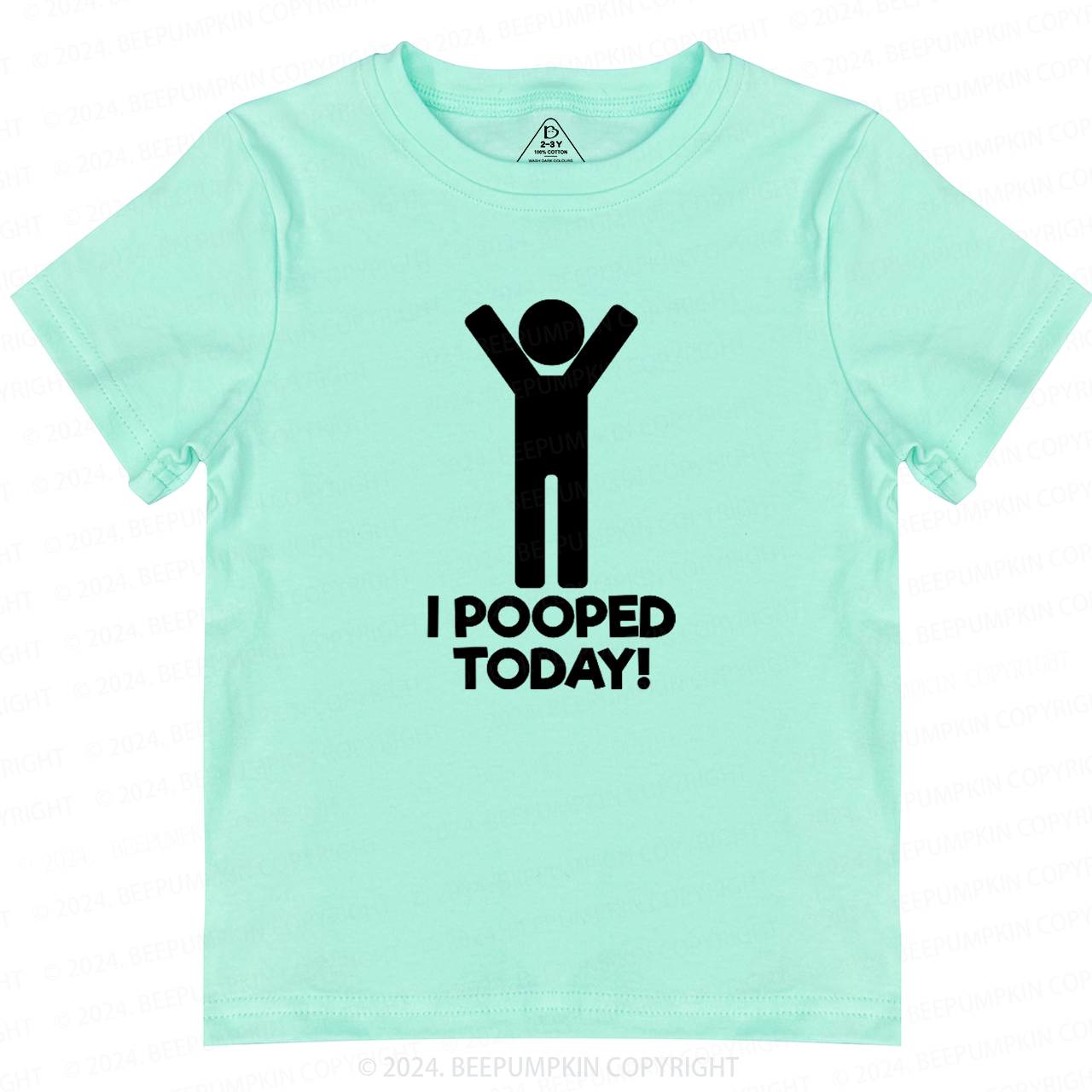 I Pooped Today Toddler&Kids Tees 7