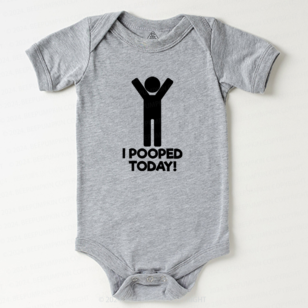 I Pooped Today Baby Bodysuit 7