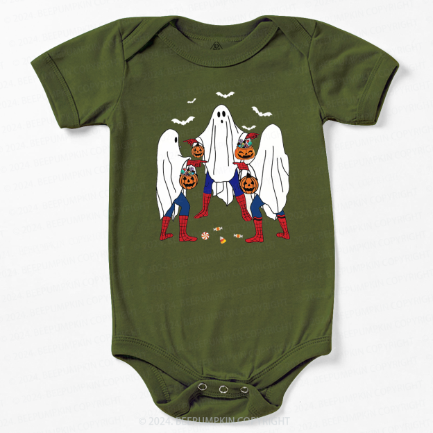 Halloween Cute Goost Baby Bodysuits 