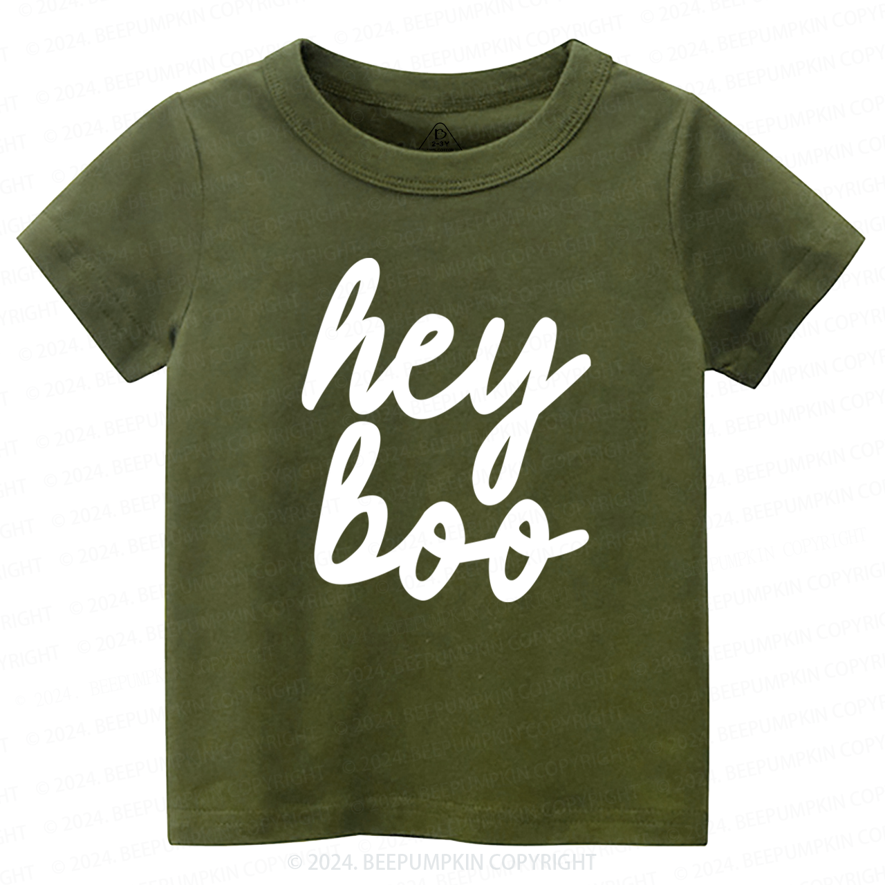 Hey Boo Halloween Toddler&Kids Tees 