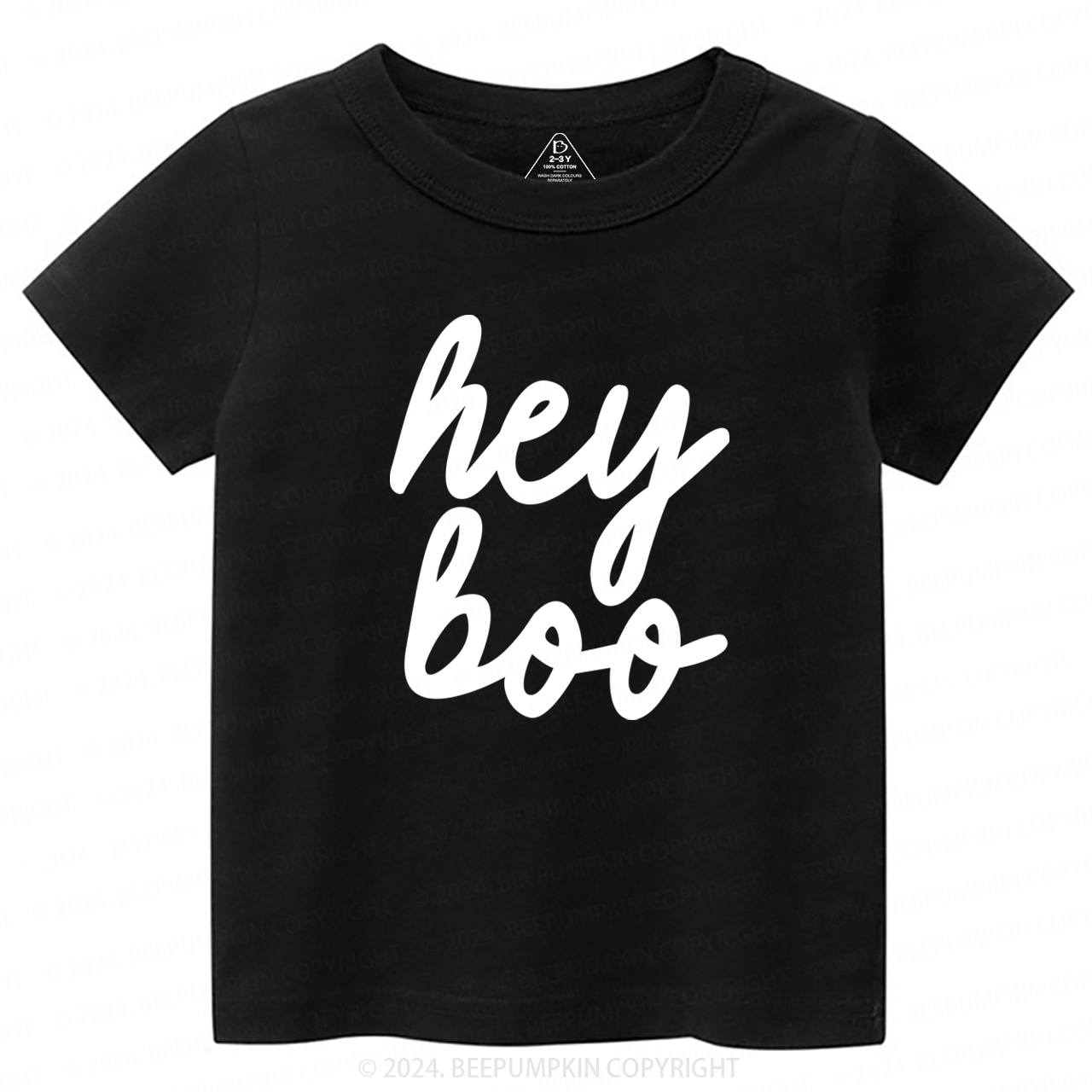 Hey Boo Halloween Toddler&Kids Tees 