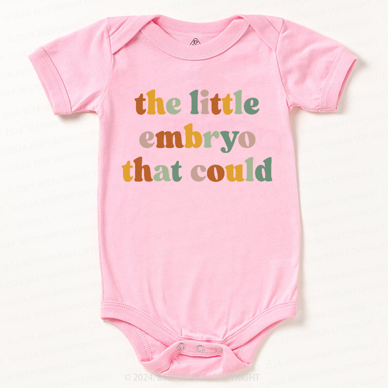 The Little Embryo That Could  Baby Bodysuit 7