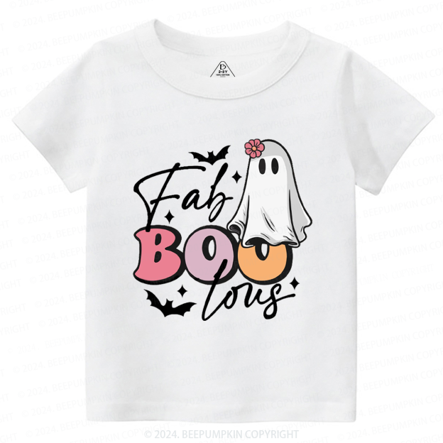 Fab Boo Lous Halloween Toddler&Kids Tees 