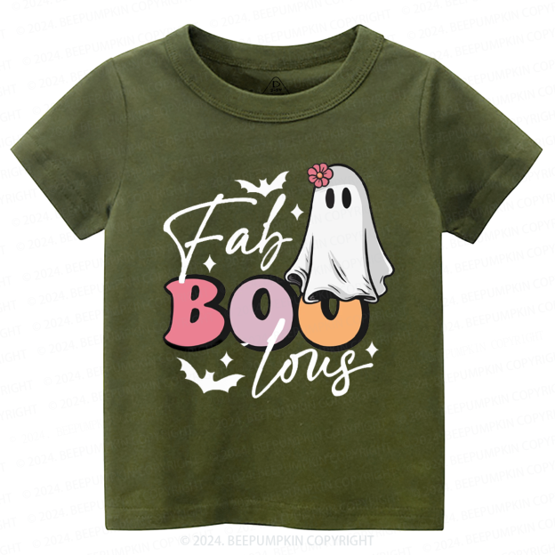 Fab Boo Lous Halloween Toddler&Kids Tees 
