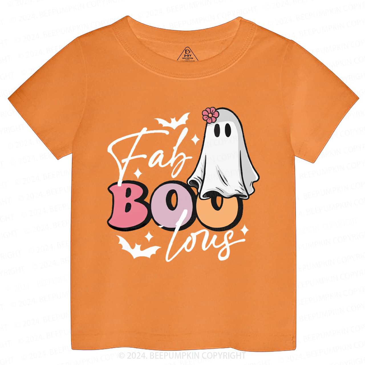 Fab Boo Lous Halloween Toddler&Kids Tees 