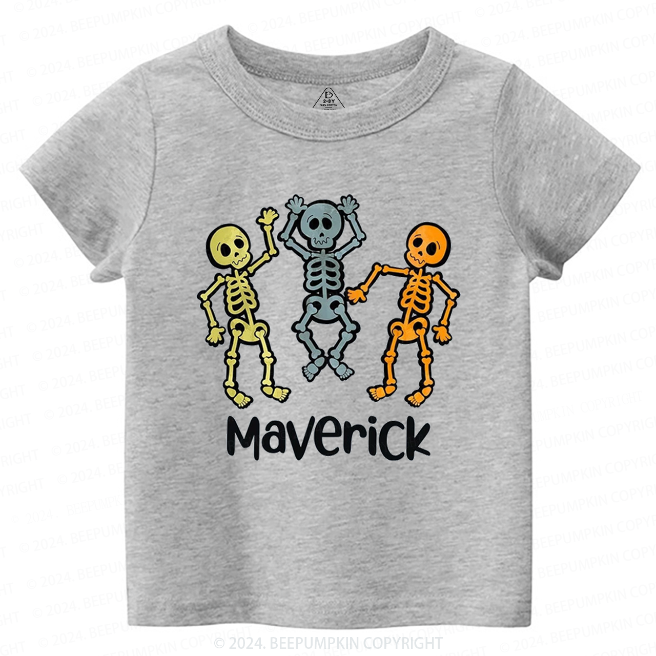 Personalized Halloween Name Toddler&Kids Tees 