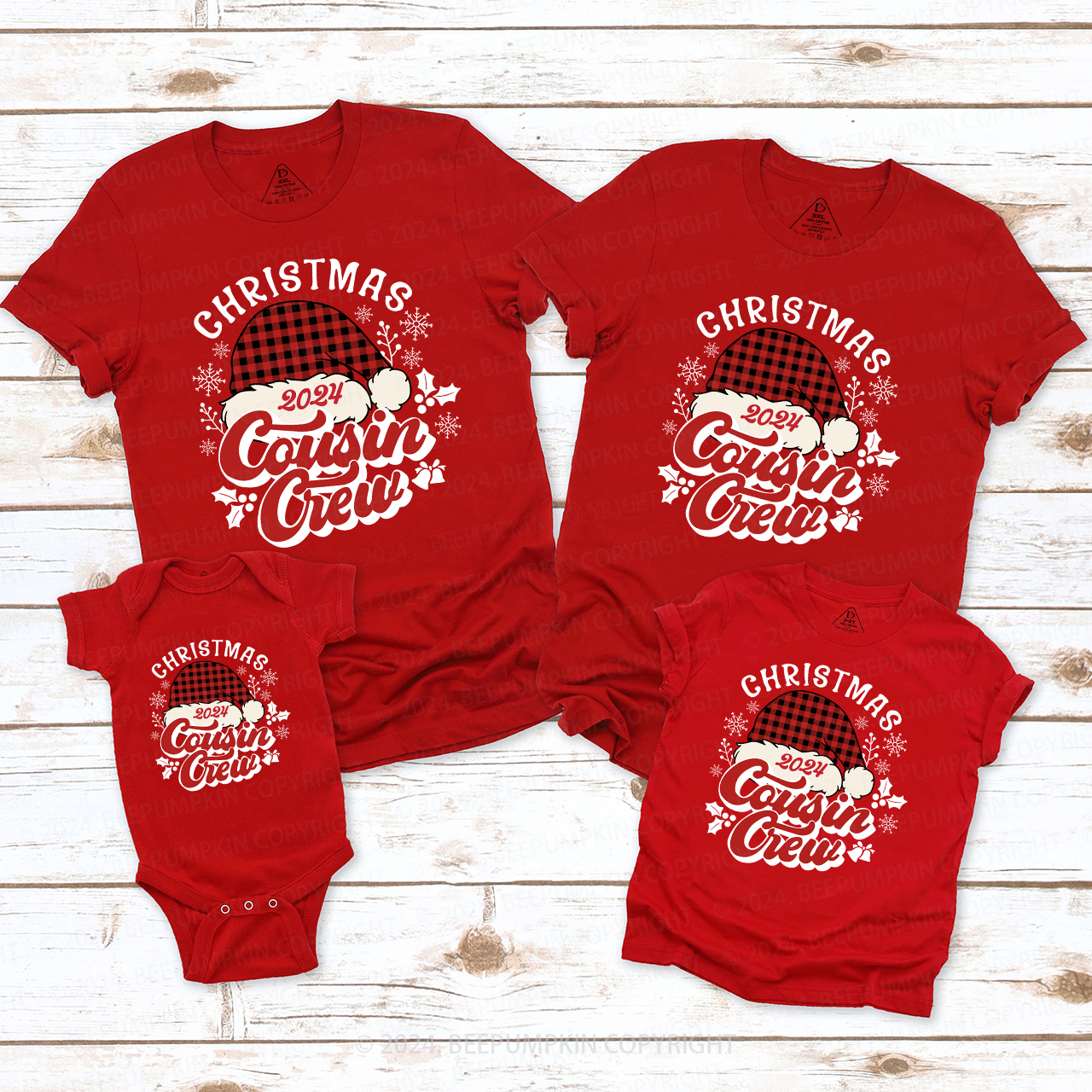 Xmas Gift for Cousins-Cousin Crew Matching Shirts