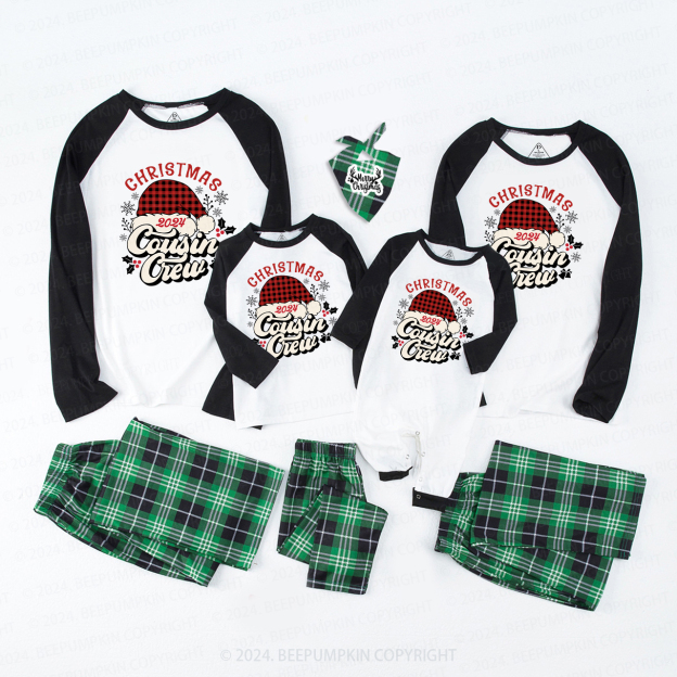 Xmas Gift for Cousins Cousin Crew Matching Pajamas