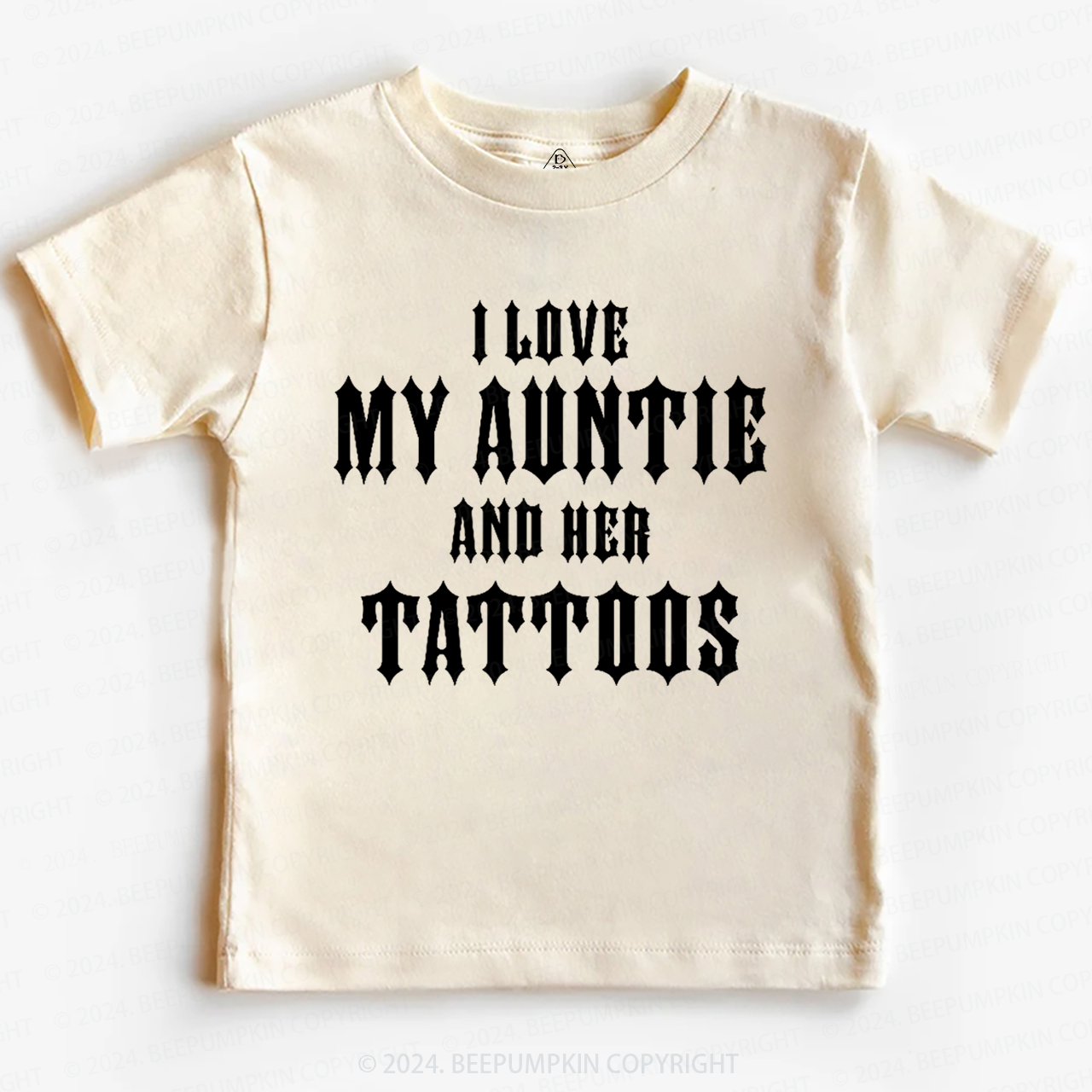 I Love My Auntie And Her Tattoos Toddler&Kids Tees 7