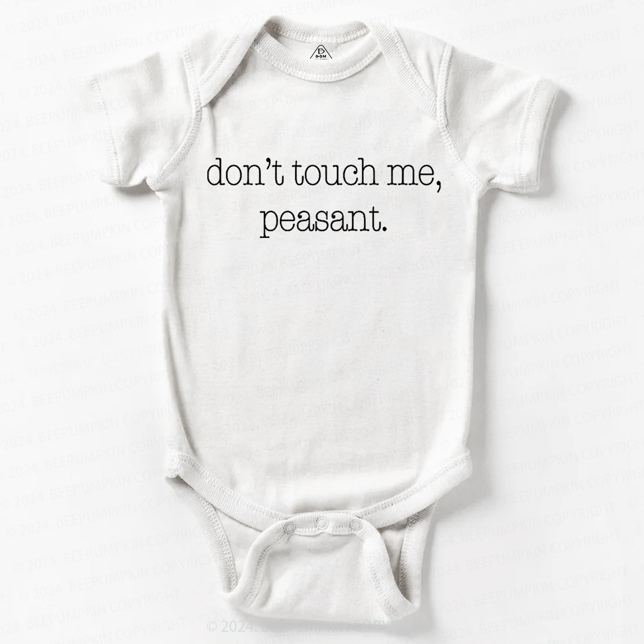 Don't Touch Me Baby Bodysuit 7