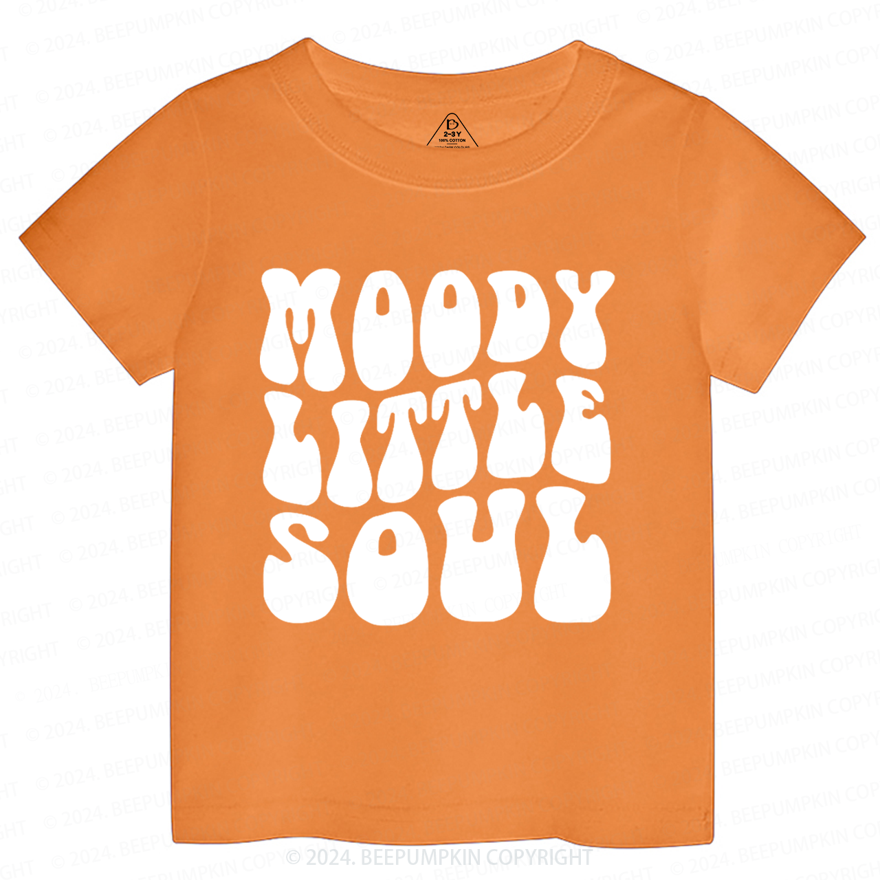 Moody Little Soul Halloween Toddler&Kids Tees
