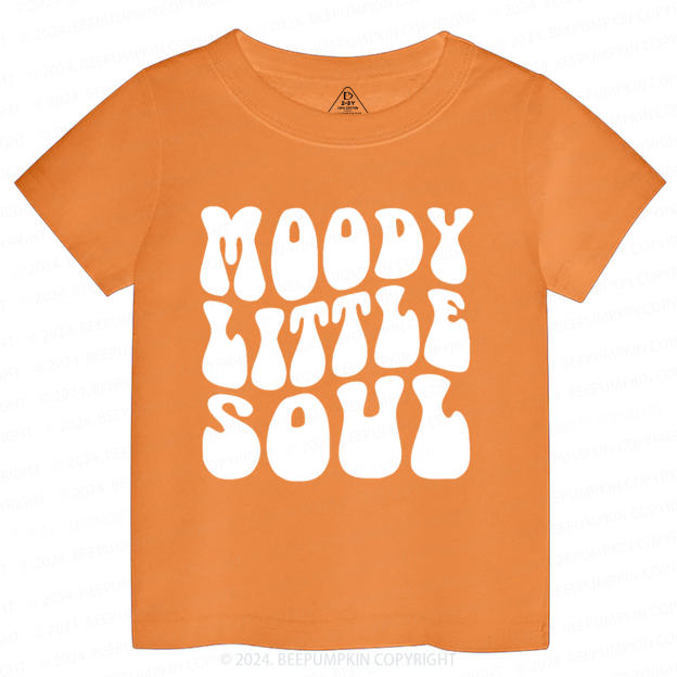 Moody Little Soul Halloween Toddler&Kids Tees