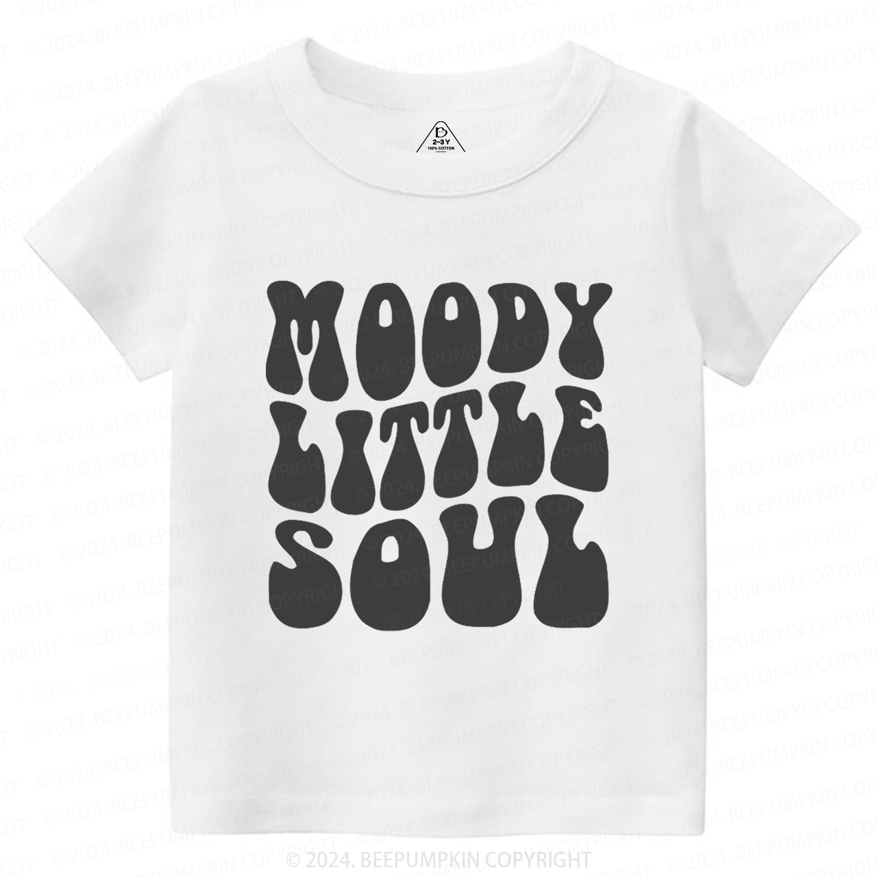 Moody Little Soul Halloween Toddler&Kids Tees