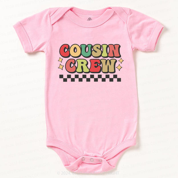  Colorful Cousin Crew Baby Bodysuit 
