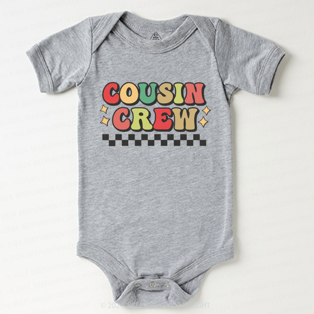  Colorful Cousin Crew Baby Bodysuit 