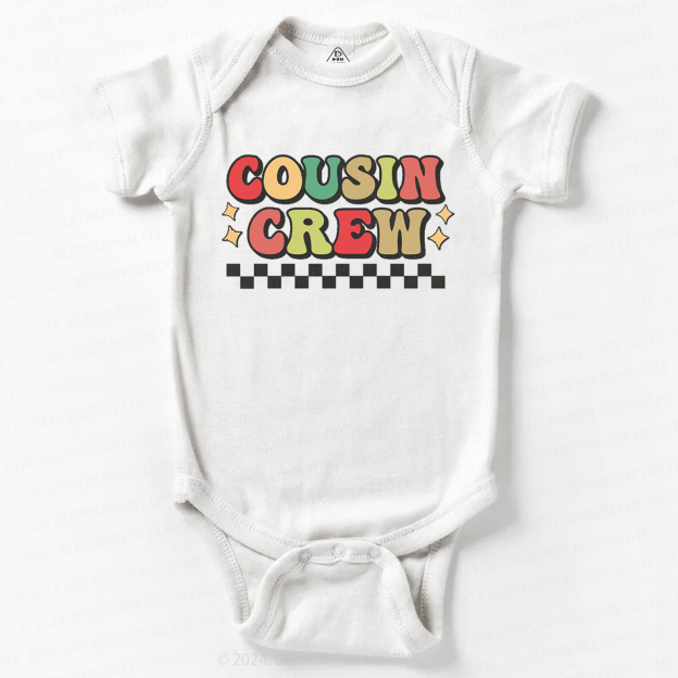  Colorful Cousin Crew Baby Bodysuit 