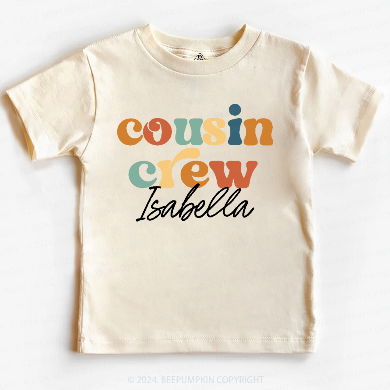 Personalized Cousin Crew Toddler&Kids Tees 