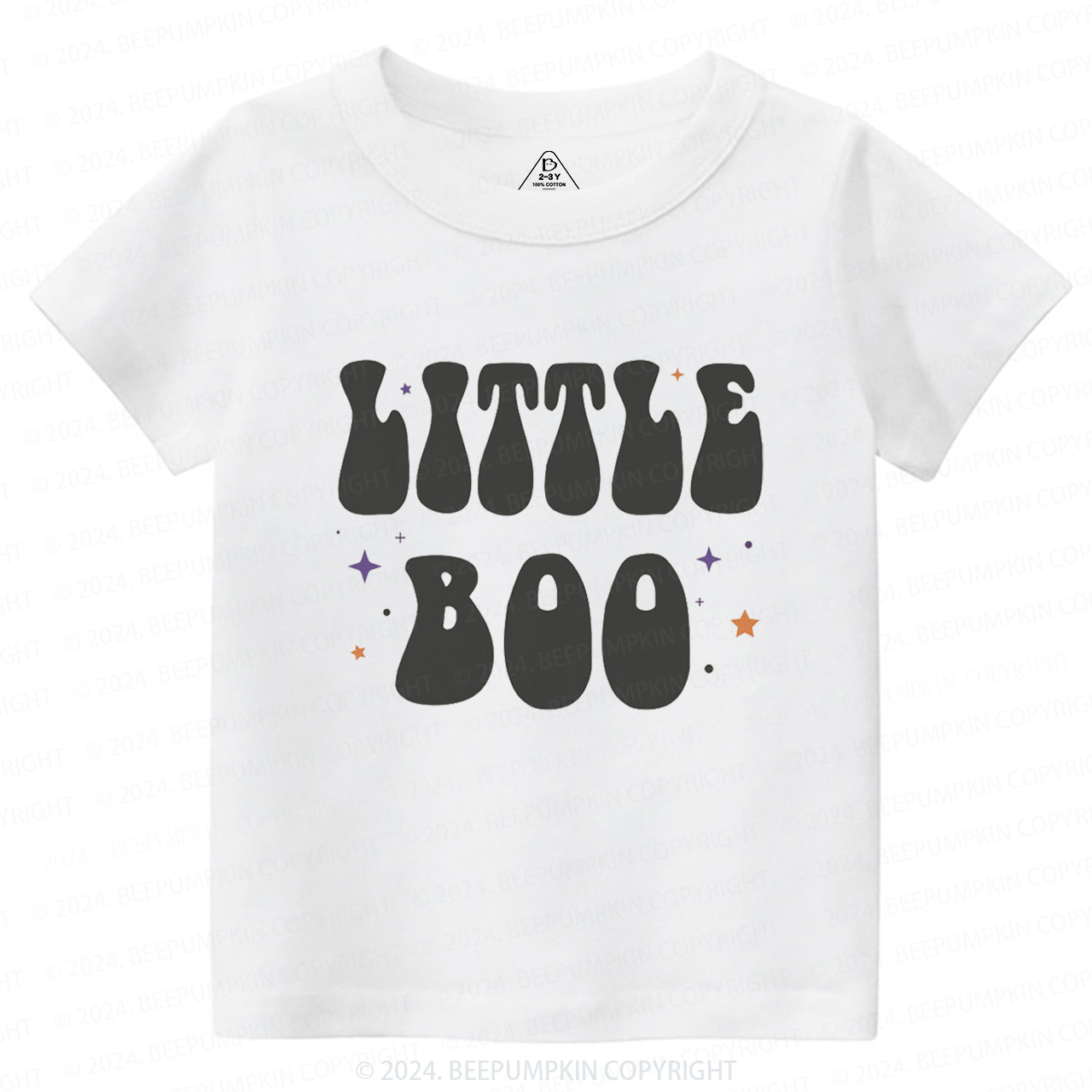 Little Boo Halloween Toddler&Kids Tees 