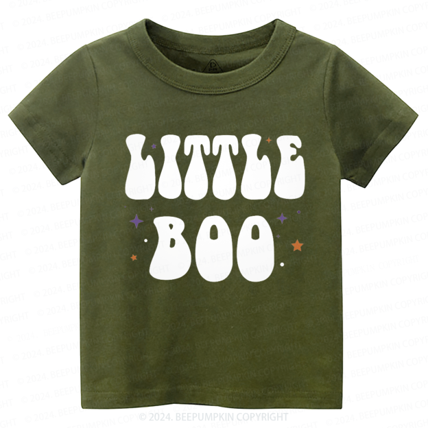 Little Boo Halloween Toddler&Kids Tees 