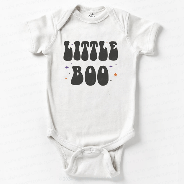 Little Boo Halloween Baby Bodysuits 