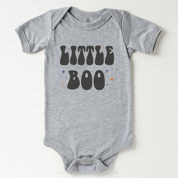Little Boo Halloween Baby Bodysuits 